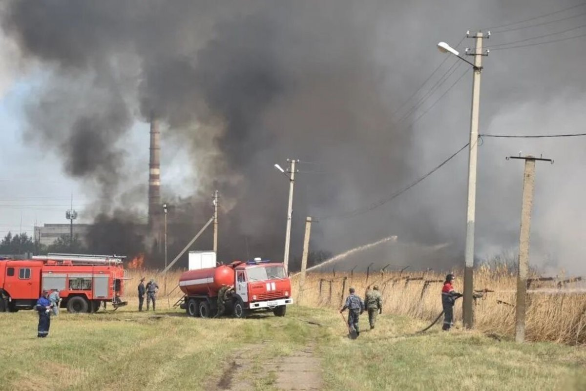 Петропавлда өрт сөндірушілер үлкен апаттың алдын алды