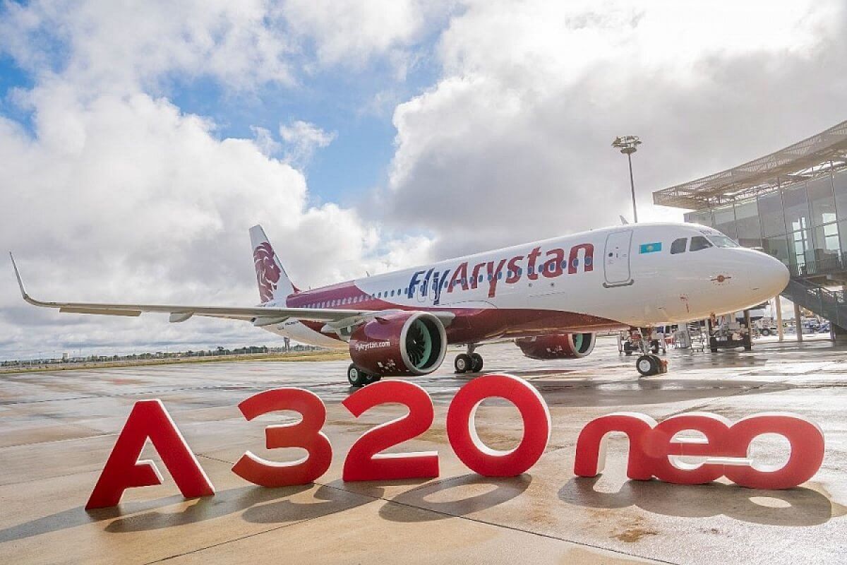 «Fly Arystan» әуекомпаниясы «A320neo» ұшағын сатып алды