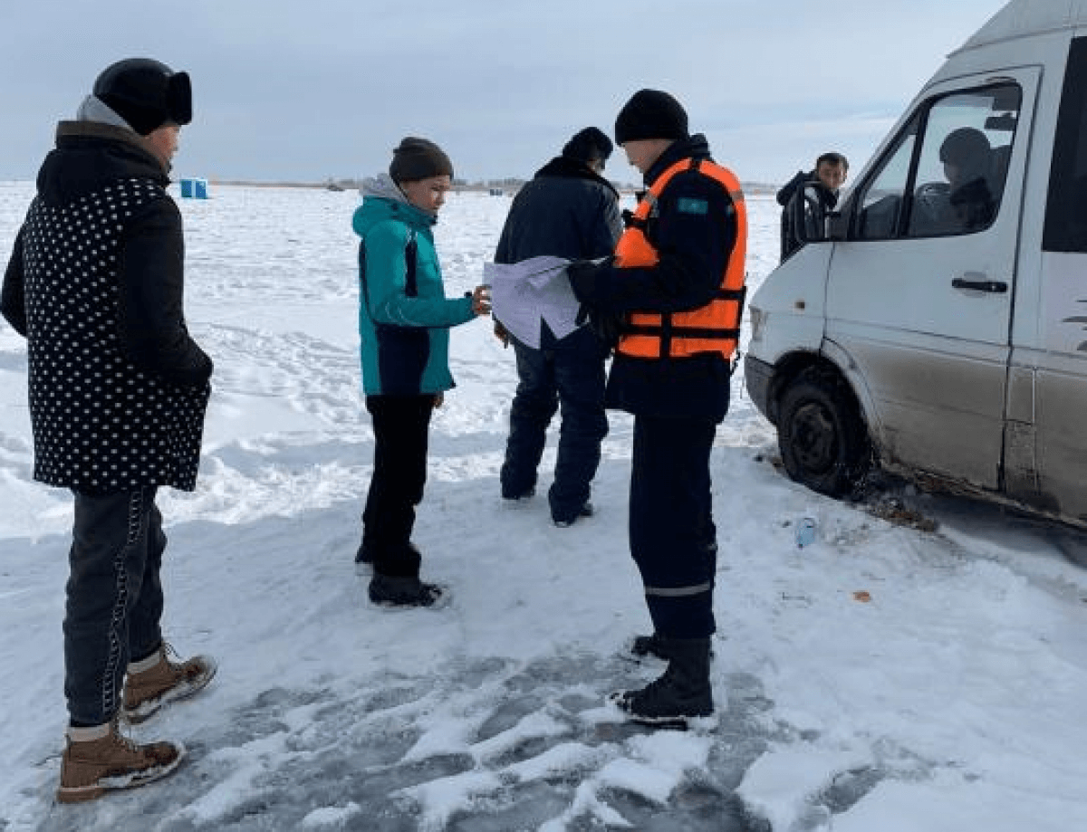 Балықшылар мінген көлік Қапшағай көліне батып кетті