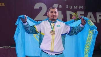 Сурдлимпиада: қазақ спортшысы алтын жүлде жеңіп алды