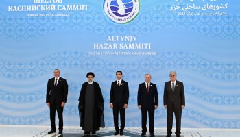 Ашхабадта Каспий маңы мемлекеттерінің алтыншы саммиті басталды