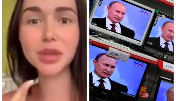 Қазақстанға келген ресейлік блогер қазақтарды Путинді қолдамағаны үшін айыптады