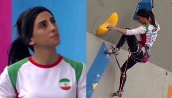 Ирандық спортшы наразылық ретінде хиджабсыз өнер көрсетті
