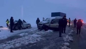 Алматы облысында жол апатынан 4 адам қаза тапты (ВИДЕО)