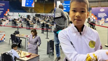 8 жасар қазақ баласы шахматтан Латвияның экс-министрін жеңді