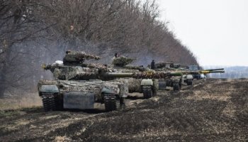 Украина Батыс елдерінің танктерімен «механикалық соғыс» жүргізеді