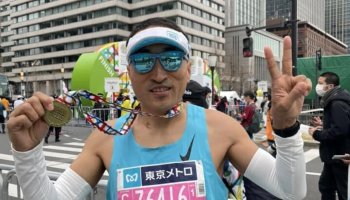 Қазақ журналисі Токио марафонына қатысты