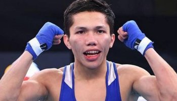 Санжар Тәшкенбай Ташкентте өзбекстандық боксшыны нокдаунмен жеңді