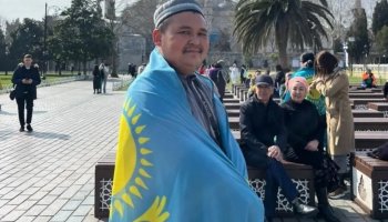 Павлодарлық журналист Меккеге велосипедпен бара жатыр