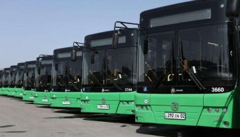 Алматыда бүгіннен бастап 60 жаңа автобус пайдалануға беріледі