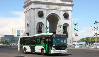 Астанада автобус жүргізушілері артық жүктемемен жұмыс істеген