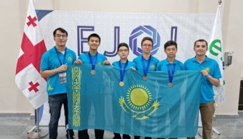 Қазақстандық оқушылар Еуропалық жасөспірімдер олимпиадасында 4 медаль жеңіп алды
