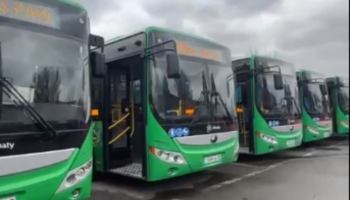 Алматыда 30 жаңа автобус жолға шығады
