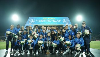 «БИІК-Шымкент» – футболдан әйелдер командалары арасындағы Қазақстан чемпионы!