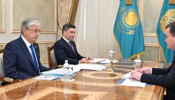 Президент Астана қаласының әкімін қабылдады