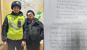 Қостанай полицейлері Ресей азаматының өмірін сақтап қалды