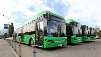 Алматының автобус парктеріне 1150 жаңа автобус  жеткізілді