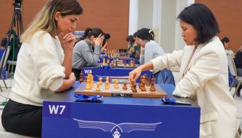 Шахматтан ӘЧ: Бибісара Асаубаева үшінші рет жеңіске жетті