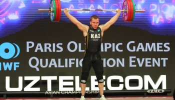 Александр Уваров – ауыр атлетикадан Азия чемпионатының күміс жүлдегері!