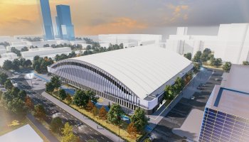Астанадағы Қажымұқан Мұңайтпасов атындағы стадионның жаңа эскизі ұсынылды