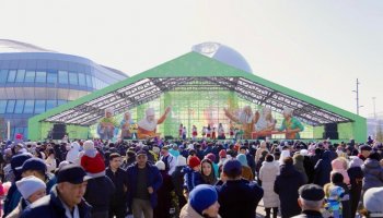 Астанада «Наурыз базарына» екінші күні 42 мың адам келді