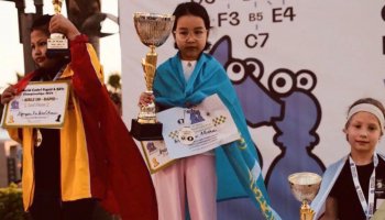 7 жасар Алиша Бисалиева шахматтан әлем чемпионы атанды