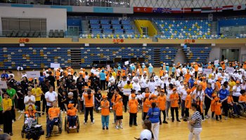 «Бір саусағы ғана қимылдаса да, баладан үміт үзбеу керек»: Астанада инклюзивті спорт фестивалі өтті