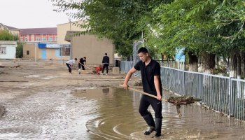 Жаңатаста су тасқынынан келген шығын есептеліп жатыр