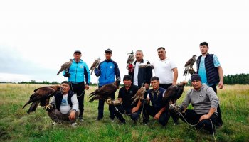 Құсбегілер Дүниежүзілік көшпенділер ойындарына дайындалып жатыр