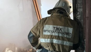 Алакөлде өрт сөндірушілер ірі жарылыстың алдын алды