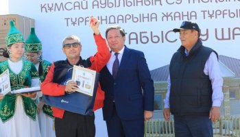 Ақтөбе облысында тасқыннан зардап шеккен отбасылар үйлі болды
