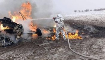 Ақтөбе облысында болған тікұшақ апатының себебі анықталып жатыр